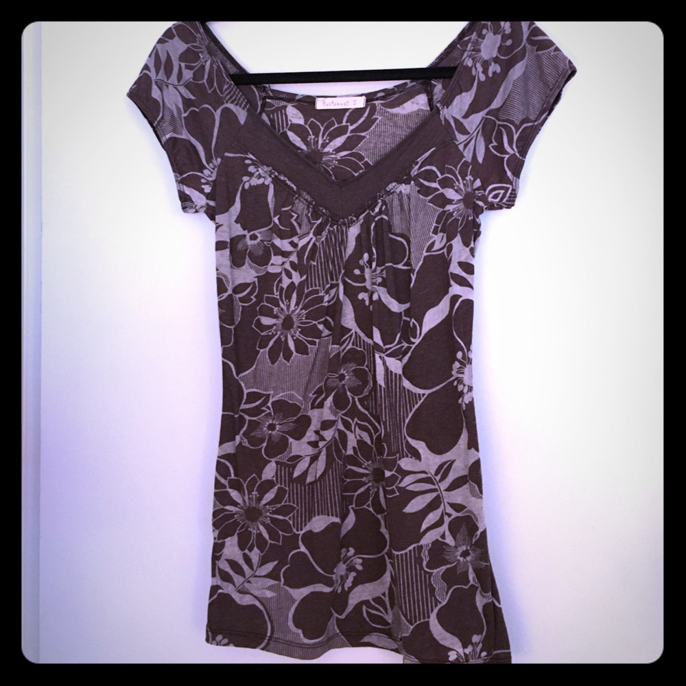 TESTAMENT COTTON PRINT TOP